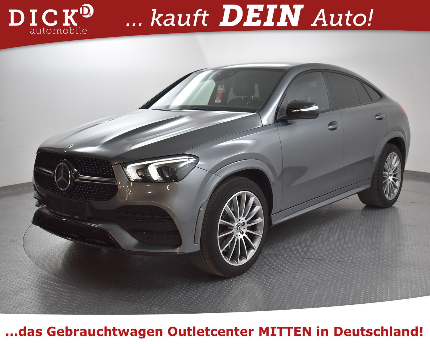 MERCEDES-BENZ GLE400d 4M Coupe 2X AMG Line NIGHT+WIDES+MULTIB+ - Image 4