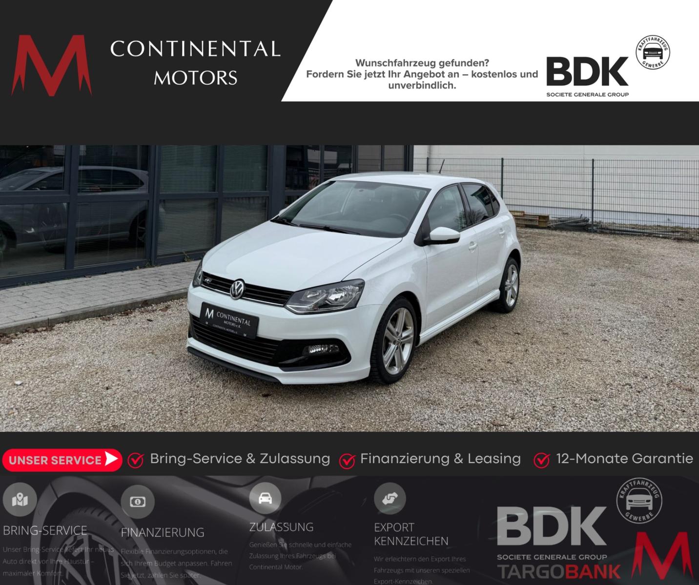 Volkswagen Polo V R Line 1.0 BMT/Start-Stopp*Klimaanlage*
