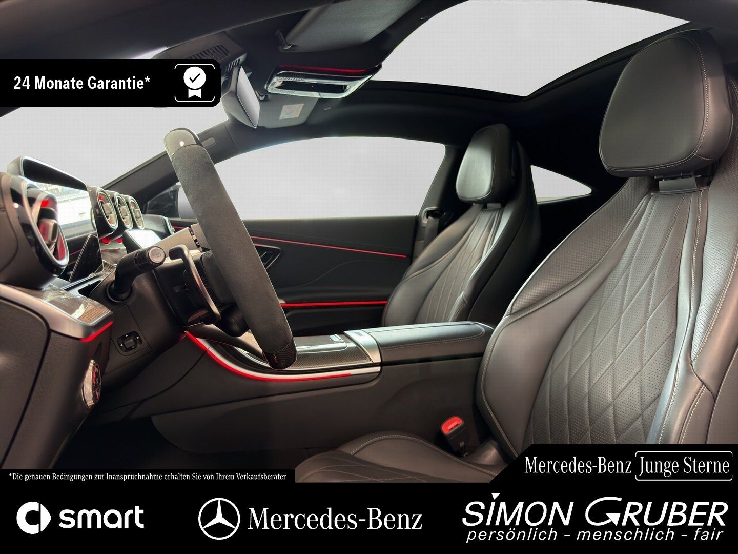 Fahrzeugabbildung Mercedes-Benz CLE 53 4M+ Coupe Perfo Sitz Pano Burm HUD RSound