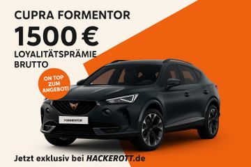 Cupra Leasingangebot: Cupra Formentor 1.5 TSI 150 PS 6-Gang-Schaltgetriebe