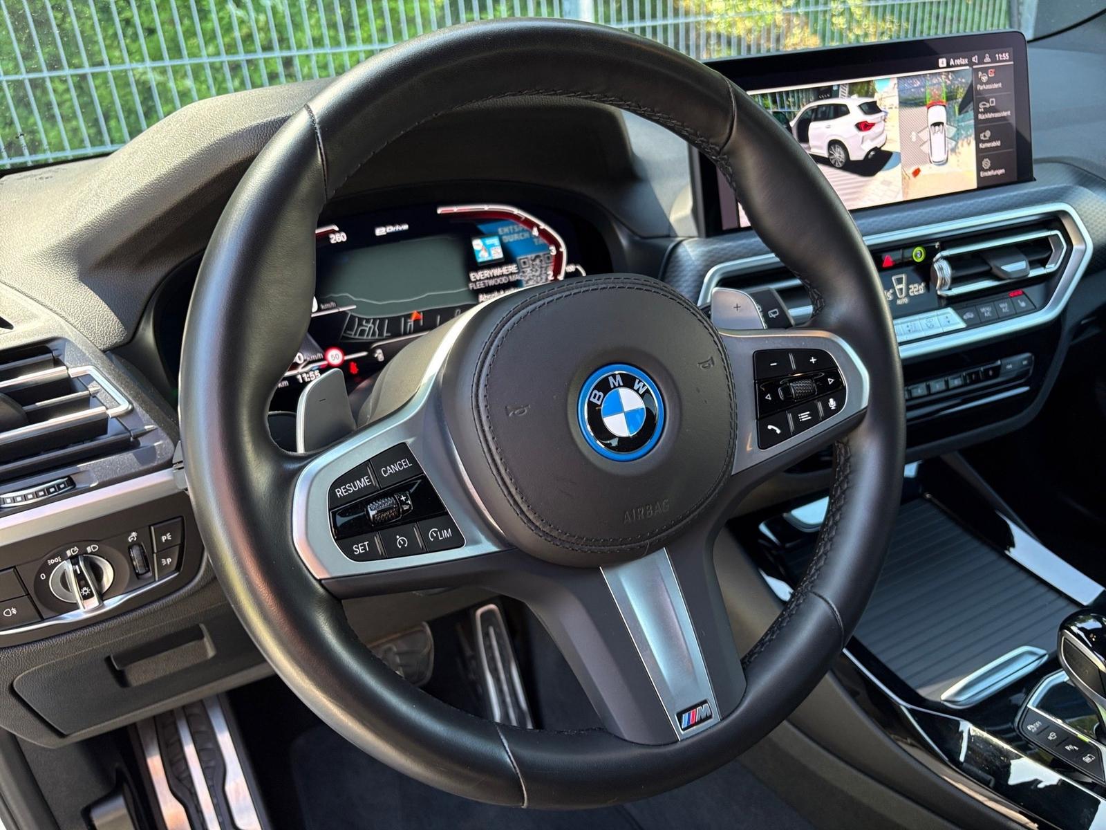 BMW X3 XDRIVE 30E M SPORT 292 CH 4X4 BVA - HAYON ÉLECTRIQUE - PACK SPORT - VOLANT EN CUIR - HUD - LASER - ATTELAGE