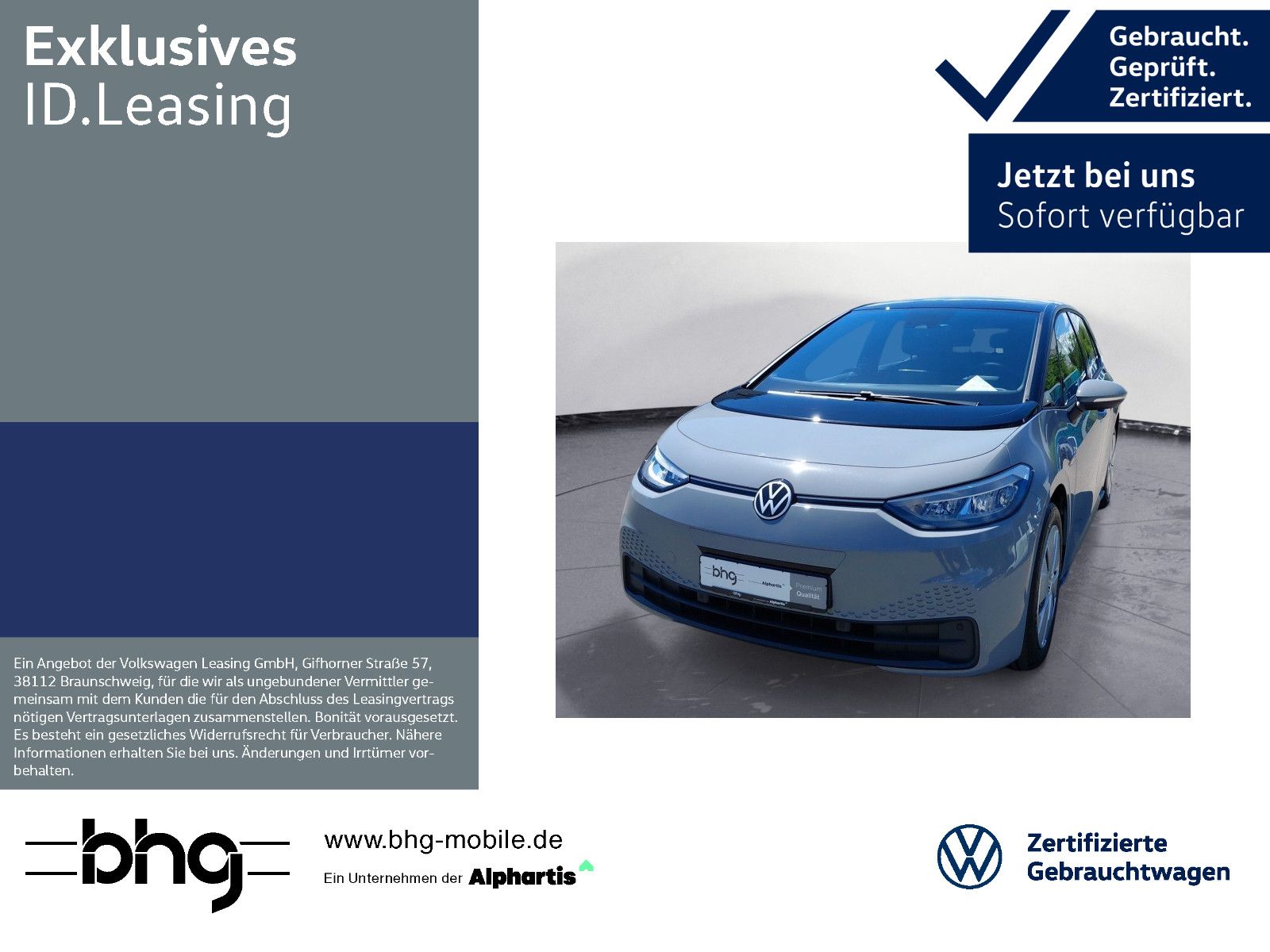 Volkswagen ID.3 Pro Performance h Autom.