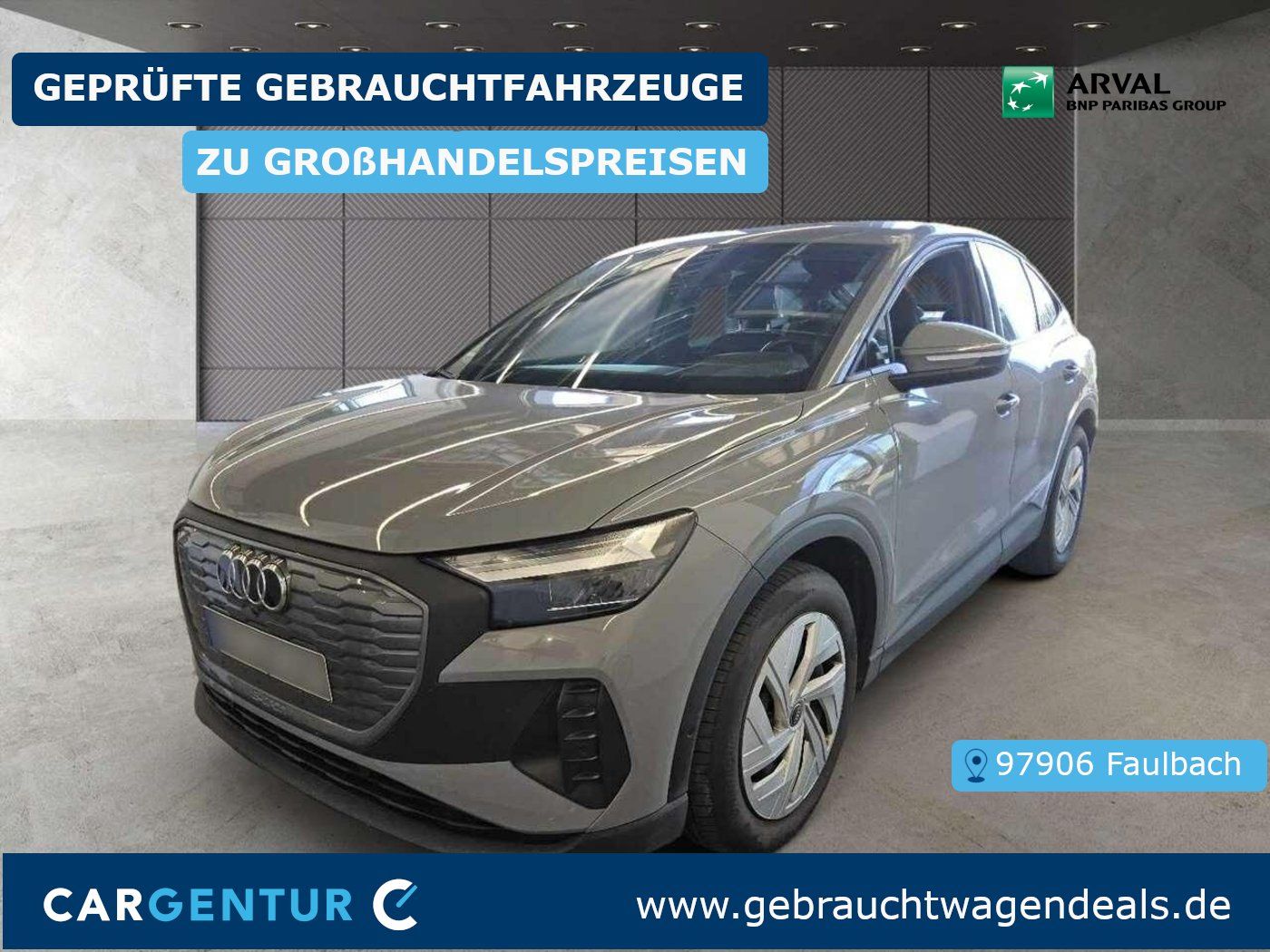 Audi Q4 40 e-tron Sportback Virtual AHK Pano