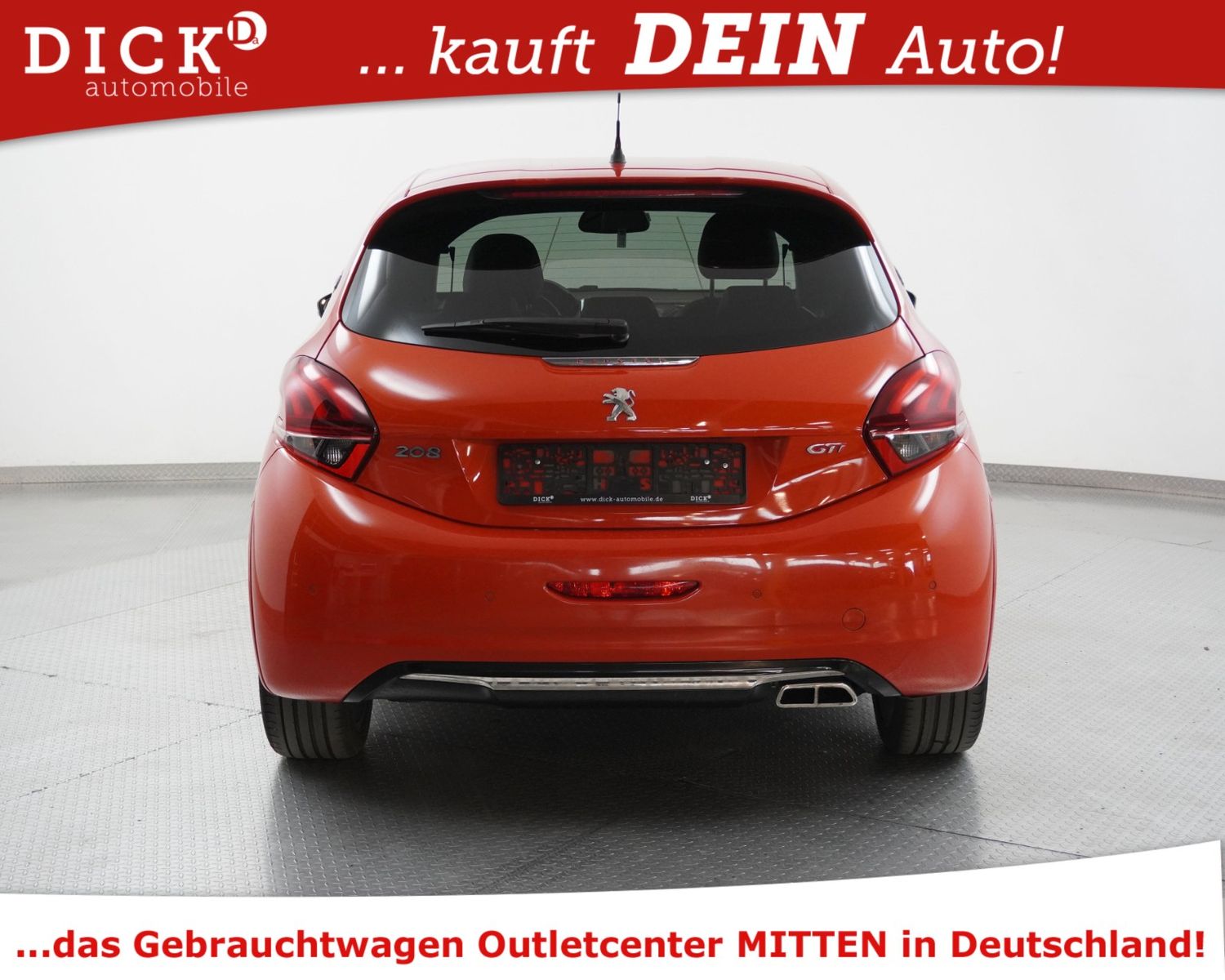 Fahrzeugabbildung Peugeot 208 1.6 THP GTi >GEPFLEGT+NAVI+SHZ+JBL+TÜV 05/27