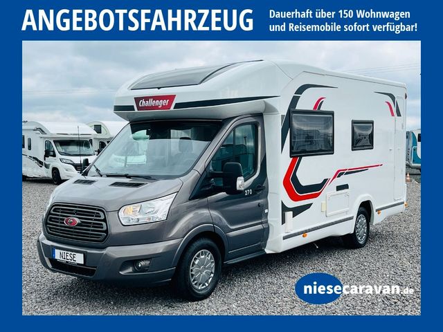 Challenger MAGEO 270 HECKBAD GARAGE HUB-EINZELBETTEN KLIMA