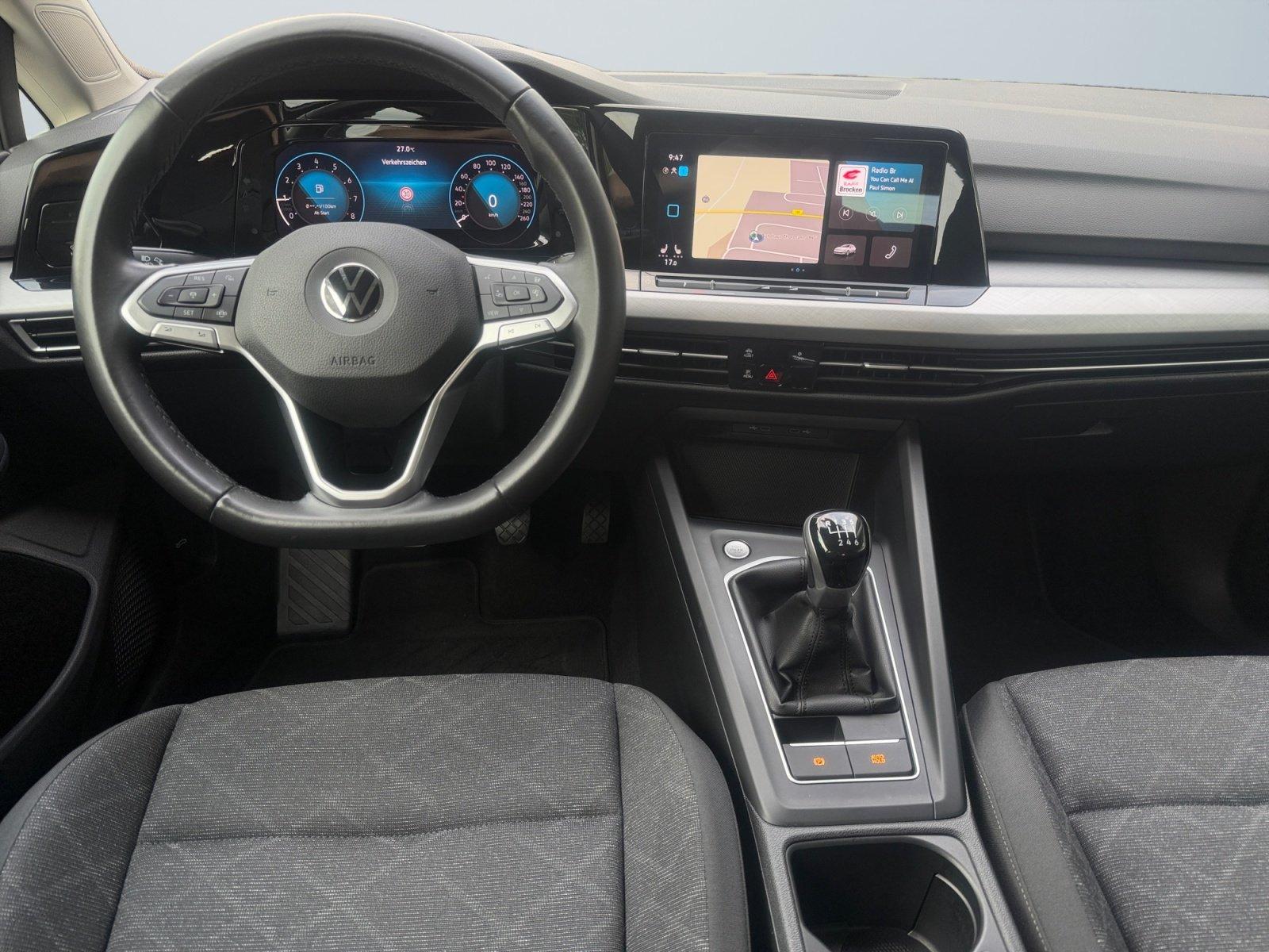 Volkswagen Golf VIII Life 1.5 TSI TEMP+PDC+NAVI+DAB+USB, миниатюра 8