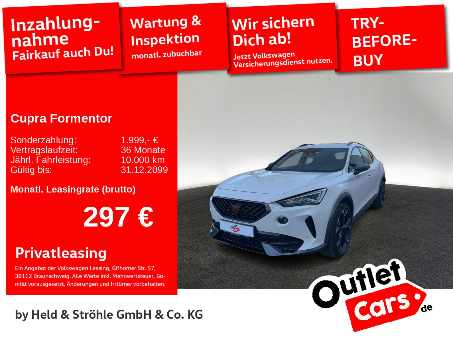 Cupra Formentor VZ e-HYBRID LED NAV KAM ALU19" SHZ APP