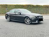 Mercedes-Benz C 220d AMG Line BT LED Leder Navi PDC - Mercedes-Benz C 220 Gebrauchtwagen in Düsseldorf