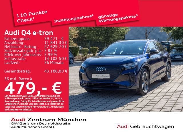 Audi Q4 e-tron 45 qu. advanced AHK/Pano/Matrix