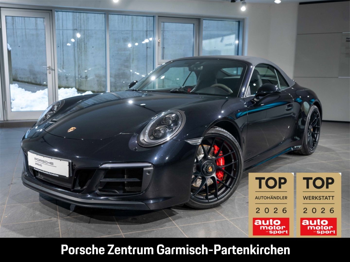 PORSCHE 991 911 Carrera 4 GTS Cabriolet LenkradHZG SHZ