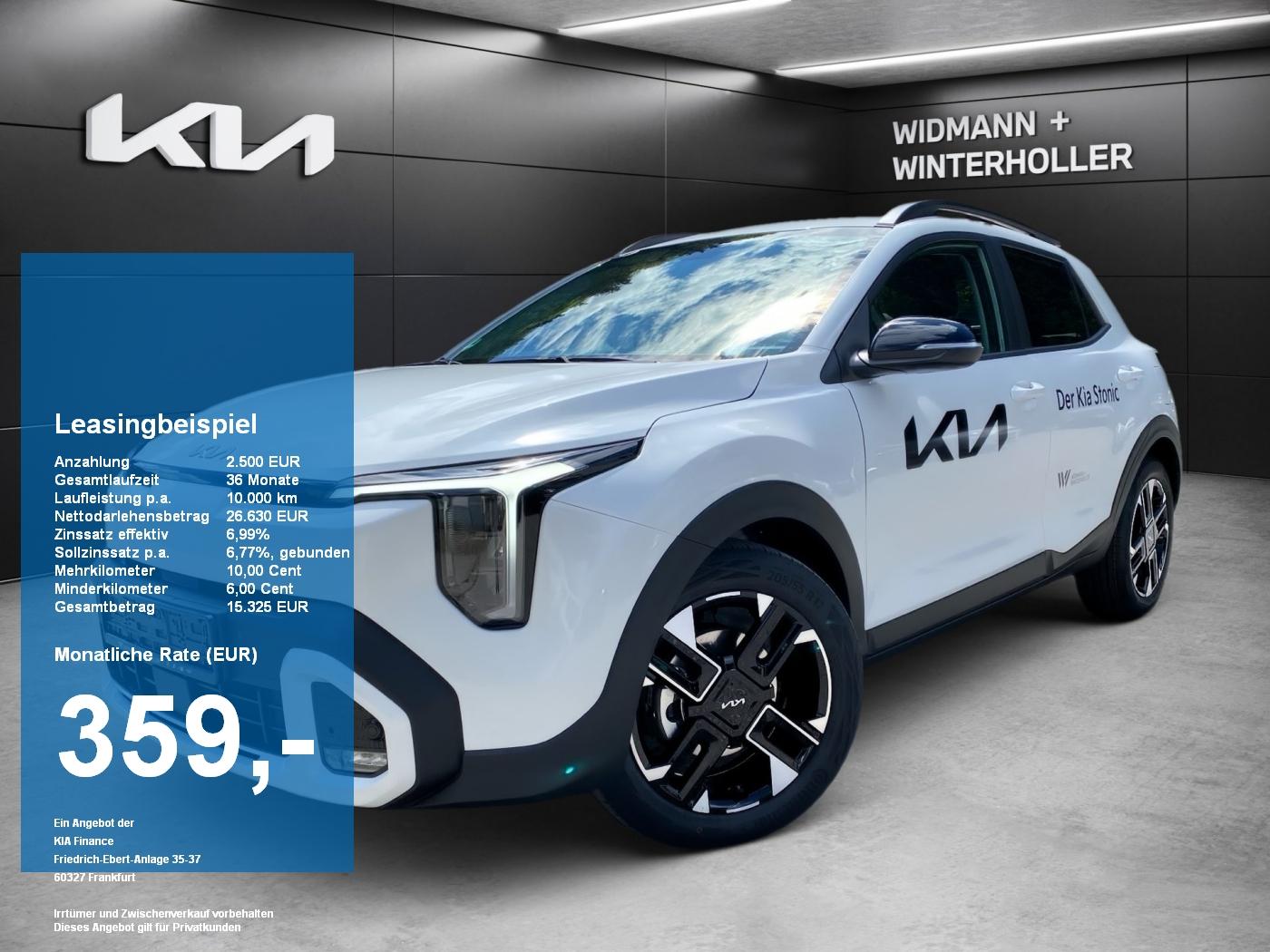 Kia STONIC 1.0T 115 48V DCT GTL STD 2xKlima ACC AUT