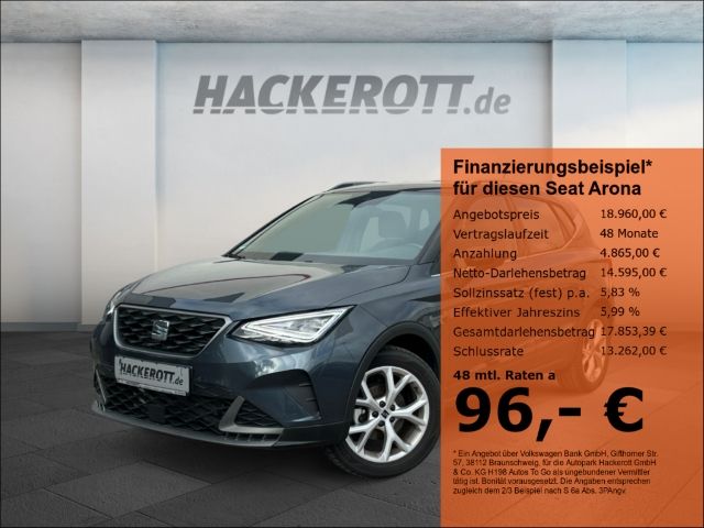 Seat Arona FR 1.0 TSI  (110 PS) LED Navi Tempomat Ful