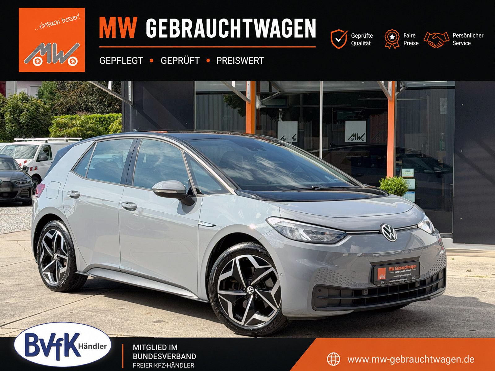Fahrzeugabbildung Volkswagen ID.3 Pro S 77kWh Wärmep.  ACC LED KAM CarPlay BT
