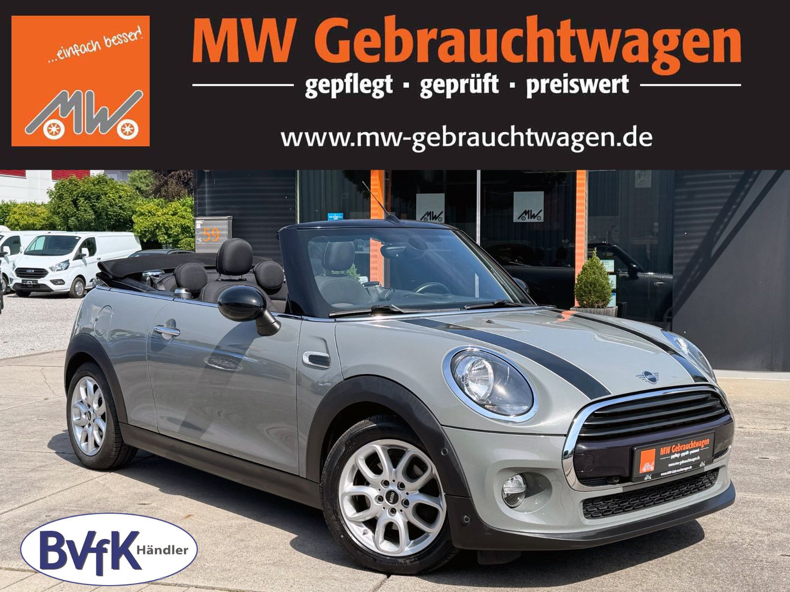 Fahrzeugabbildung MINI COOPER Cabrio Aut. SHZ KAM PDC BT AMBI 2-Zonen