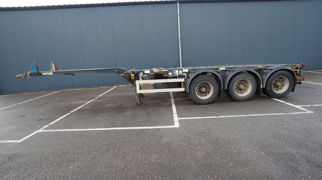 D-TEC 3 AXLE CONTAINER TRANSPORT TRAILER EXTENDABLE 45