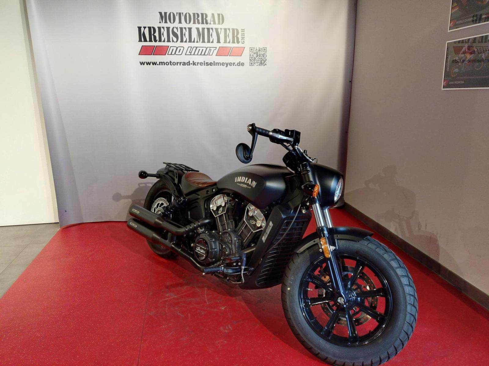 Indian Scout Bobber Top gepflegter Zustand aus 2.