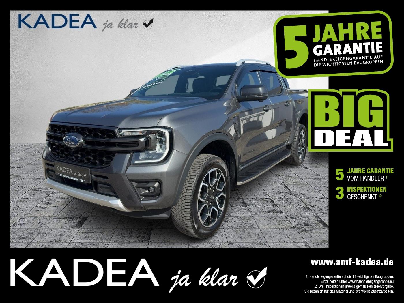 Ford Ranger Wildtrak 4x4 DoKa | el. Rollo | 360°Kamer