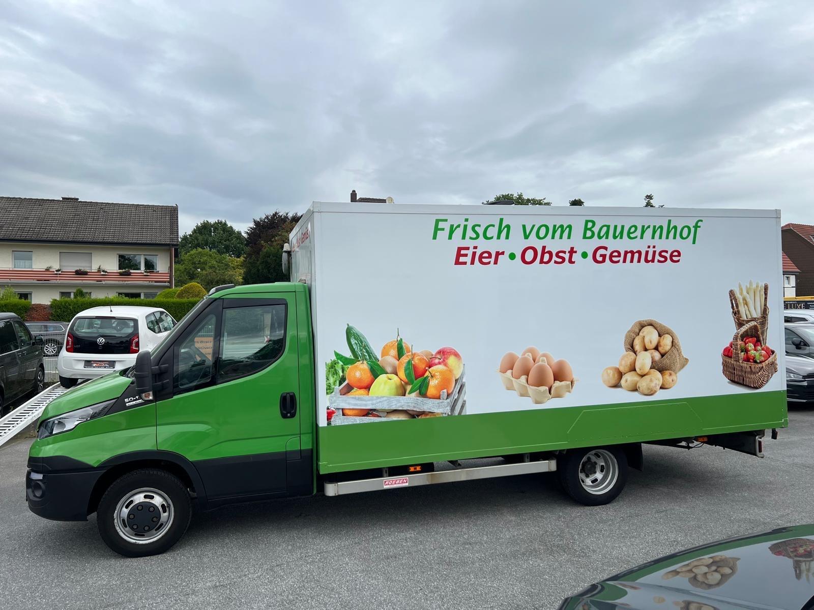 Iveco Daily Einzelkabine 50 C ./Verkaufsaufbau/Klima