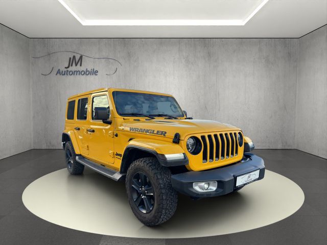 Jeep Wrangler Unlimited Sahara Kamera LED Navi Klima