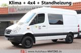 Mercedes-Benz Sprinter 313CDI 4X4 Allrad Klima Sortimo Werk - Mercedes-Benz Sprinter mit Diesel-Antrieb: Allradantrieb