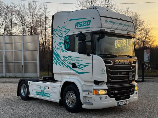 Scania R 520/V8/DEUTSCHE SZM/TOPLINE !