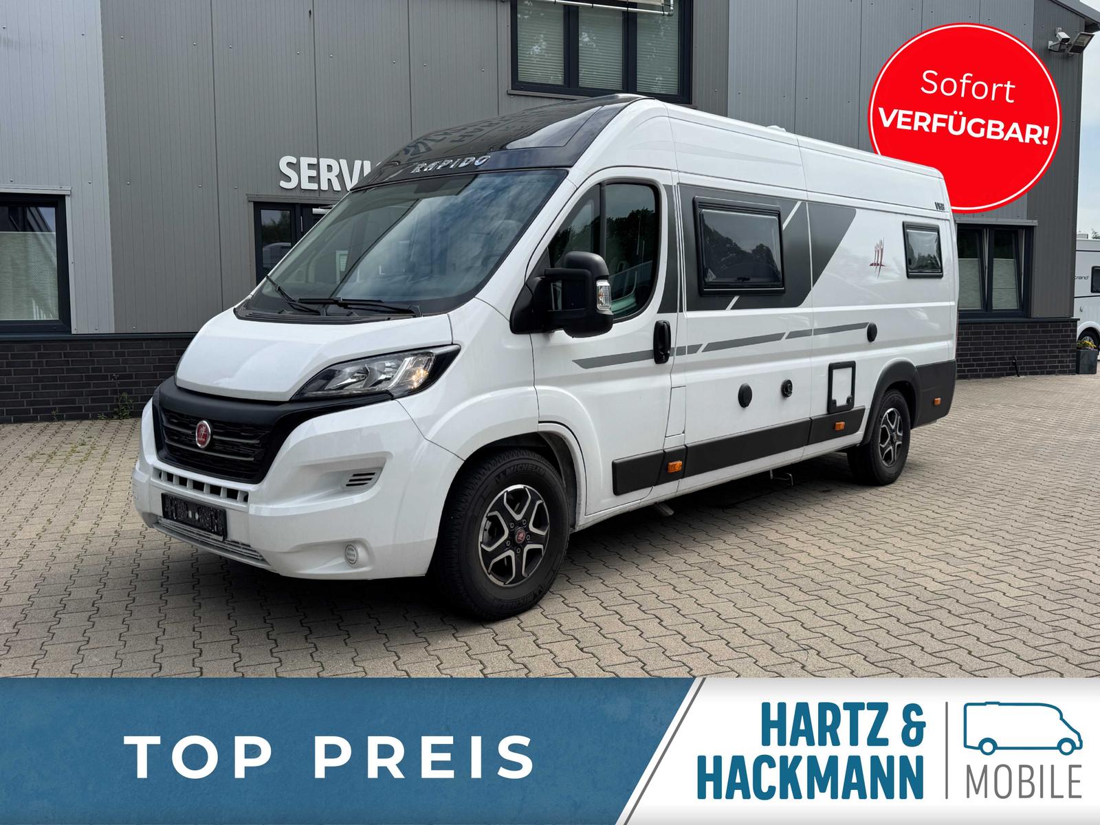 Rapido VAN V68 "Automatik/Längsbetten"