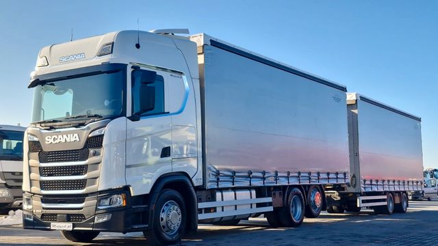 Scania S 450 / ZESTAW TANDEM / 120 M3 /  I-PARK COOL  