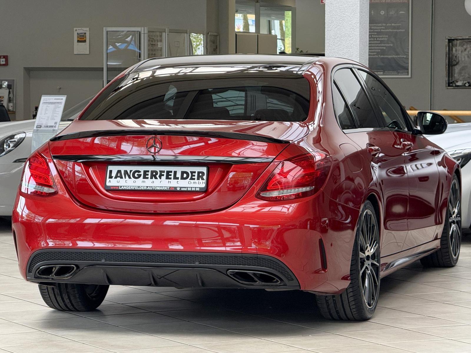 Mercedes-Benz C250 AMG Line*NAVI*Night*PANO*LEDER*BURM*LEDER*
