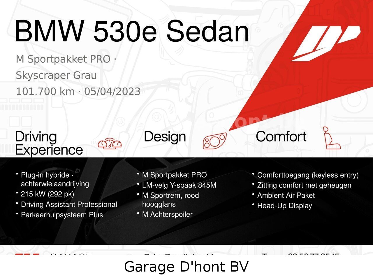 BMW 530 e, M pack, Head-up, Keyless, Soft close imagem 2