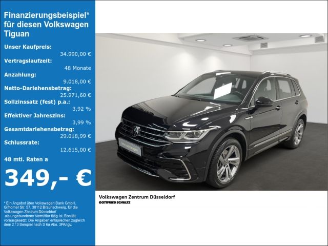 Volkswagen Tiguan 2.0 TDI DSG R-Line 4Motion Anhängekupplun