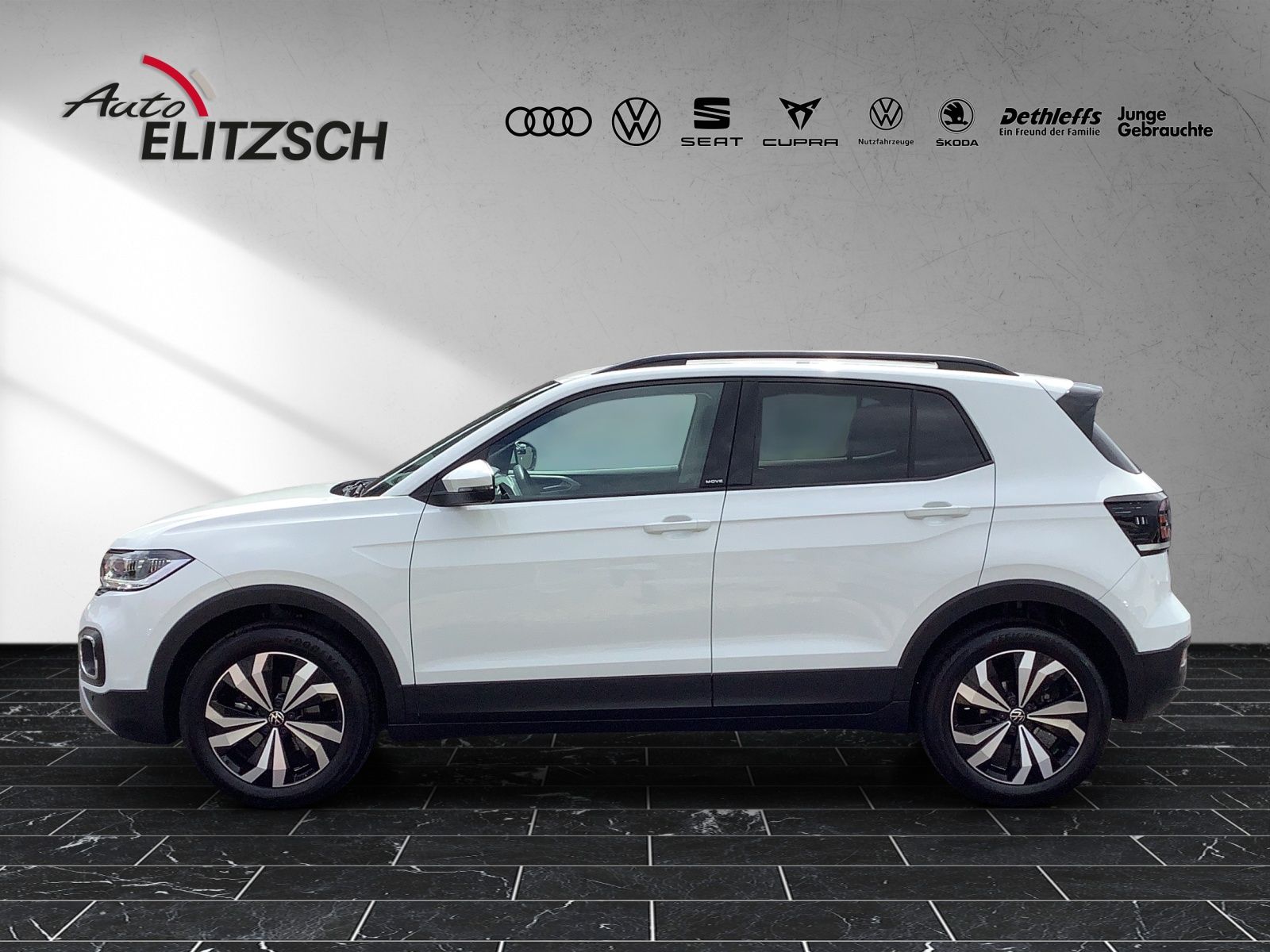 Fahrzeugabbildung Volkswagen T-Cross DSG AHK Kamera ACC Navi LED