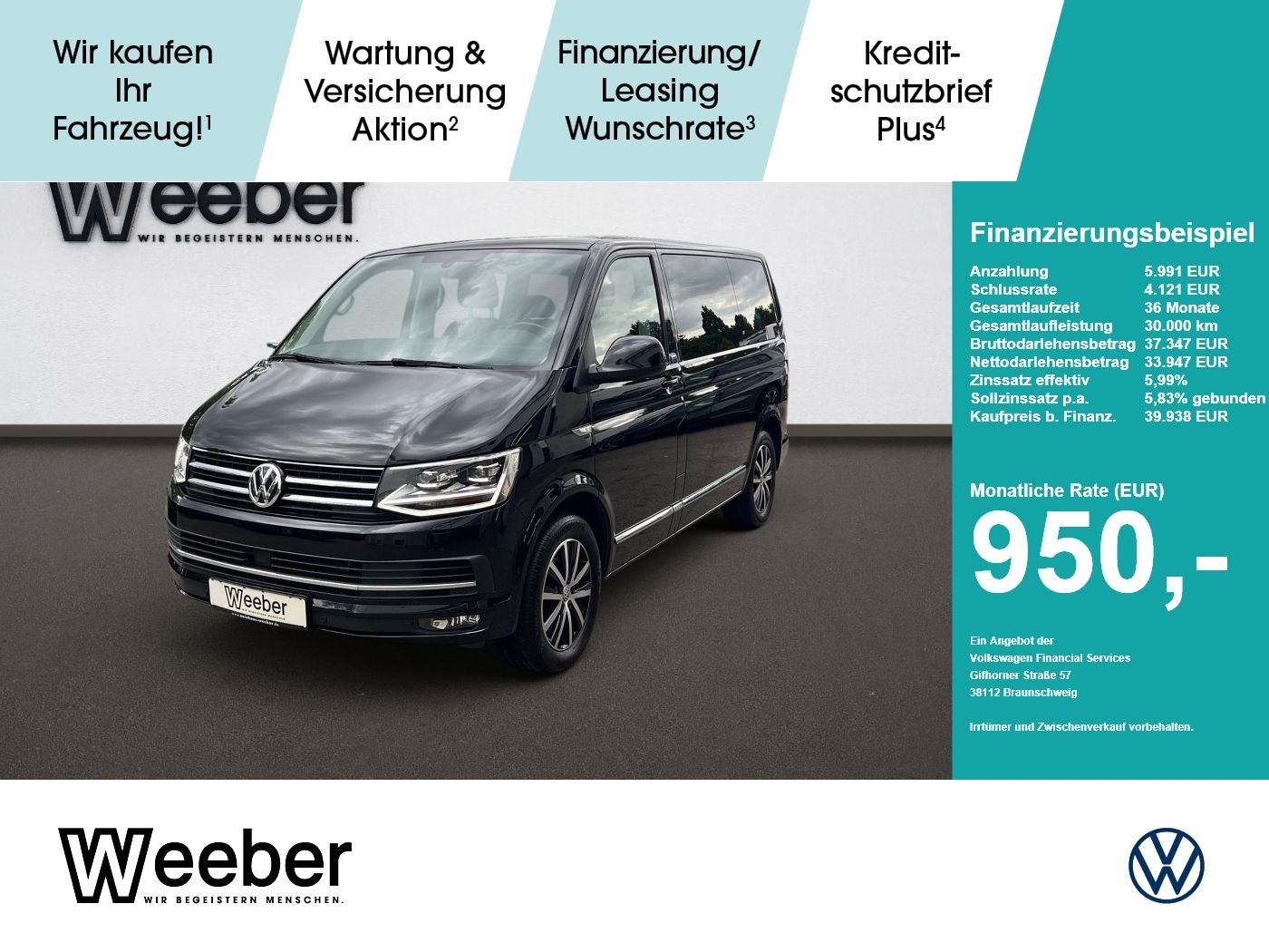 Volkswagen T6 Multivan FWD Generation Six *KAMERA*ACC*AHK*N foto 1