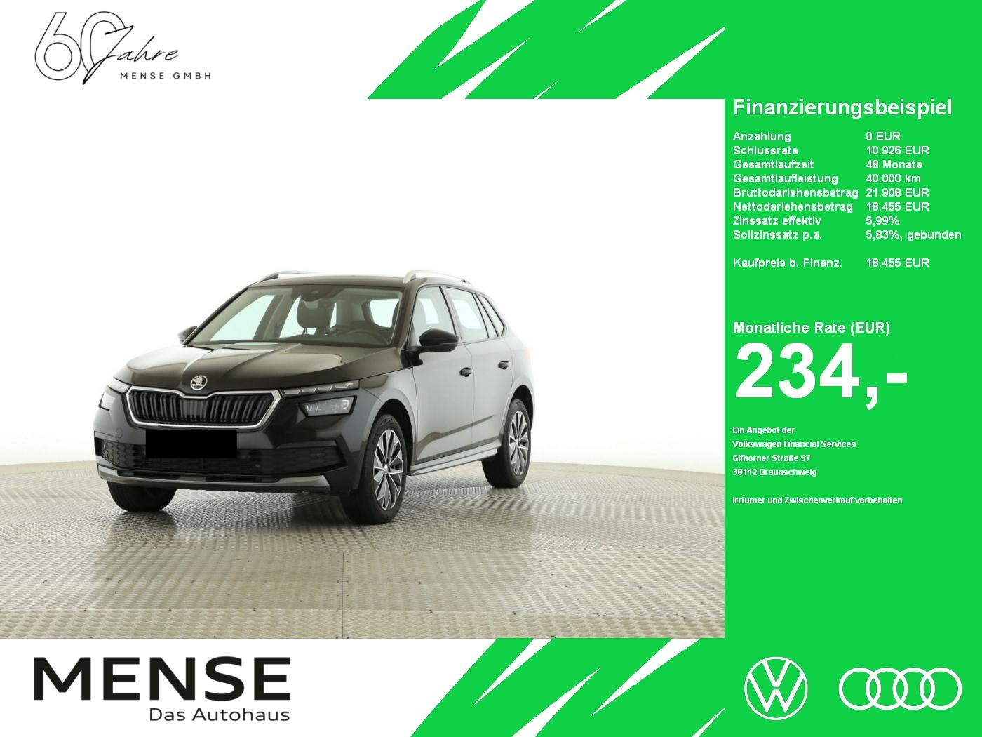 Skoda Kamiq 1.0 TSI Style AHK|LED|Navi|Fernlichtass.