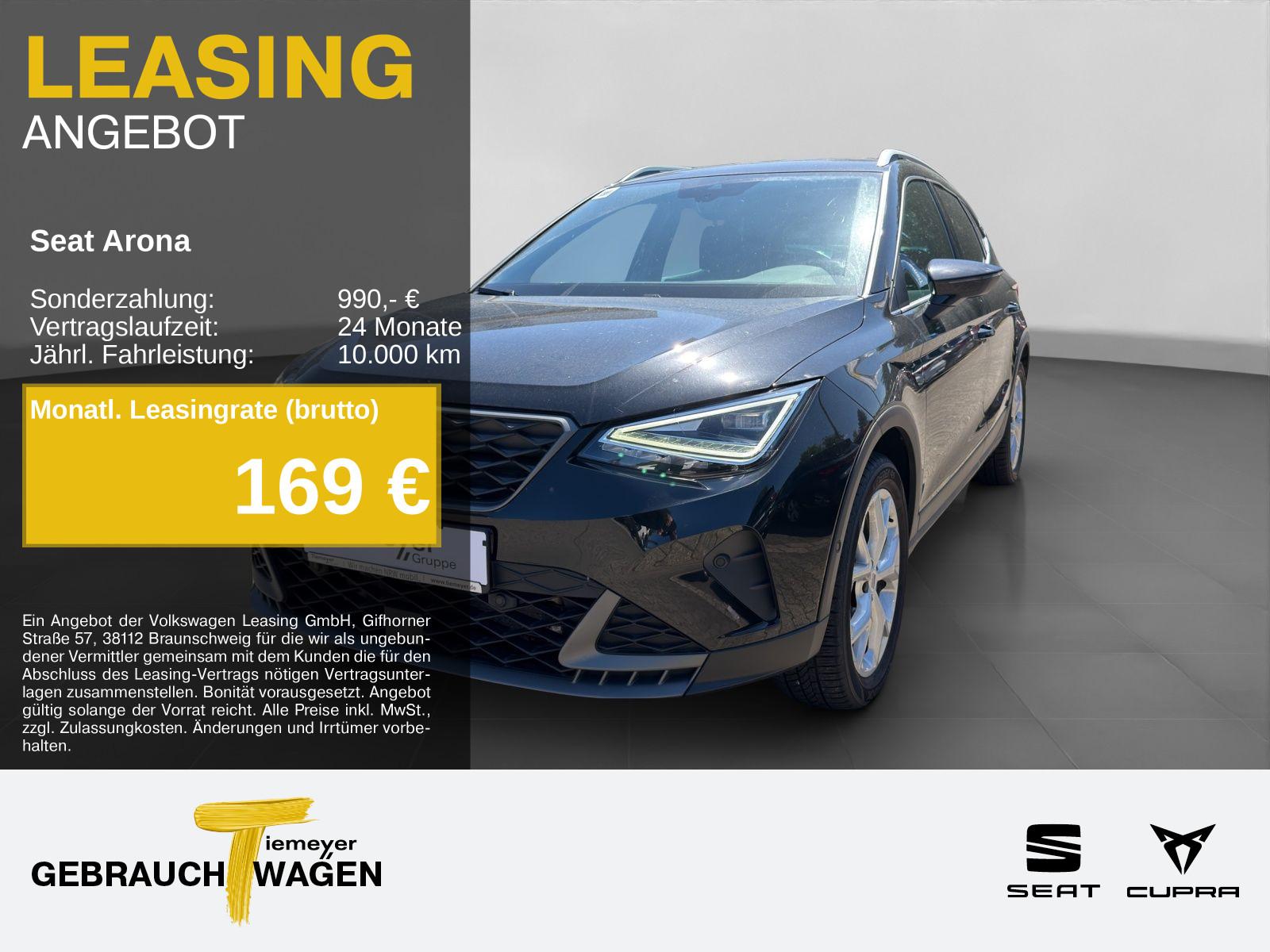 Seat Arona 1.5 TSI DSG FR AHK KAMERA PARKLENK NAVI AC