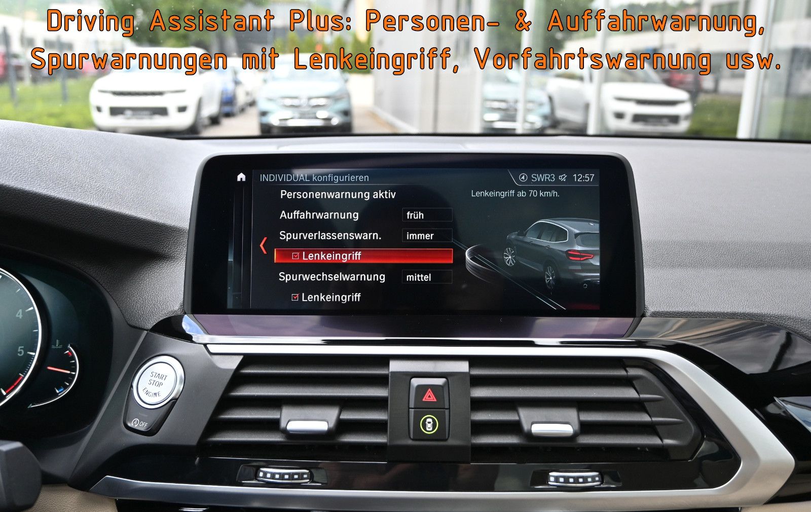 Fahrzeugabbildung BMW X3 xDr.30d °ACC°AHK°HUD°MEMO°PANO°STANDHZG°360°