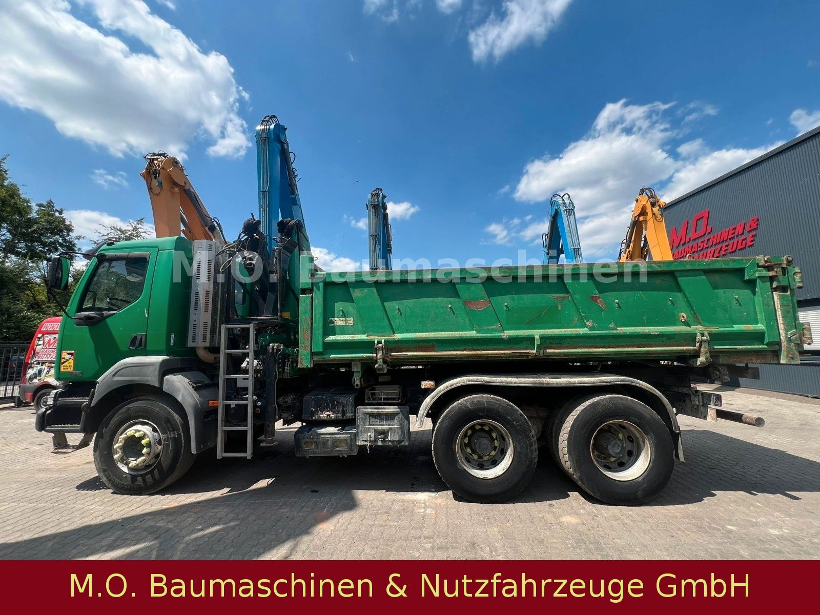 Fahrzeugabbildung Renault Kerax 370 dci / 6x4 / Palfinger PK 15500 / Euro5