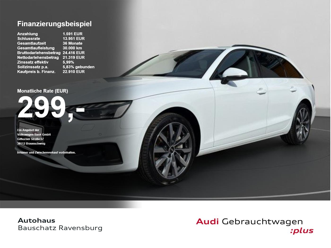 Audi A4 Avant 40 TDI *AHK*NAVI*KAMERA*MATRIX*SOUND* P