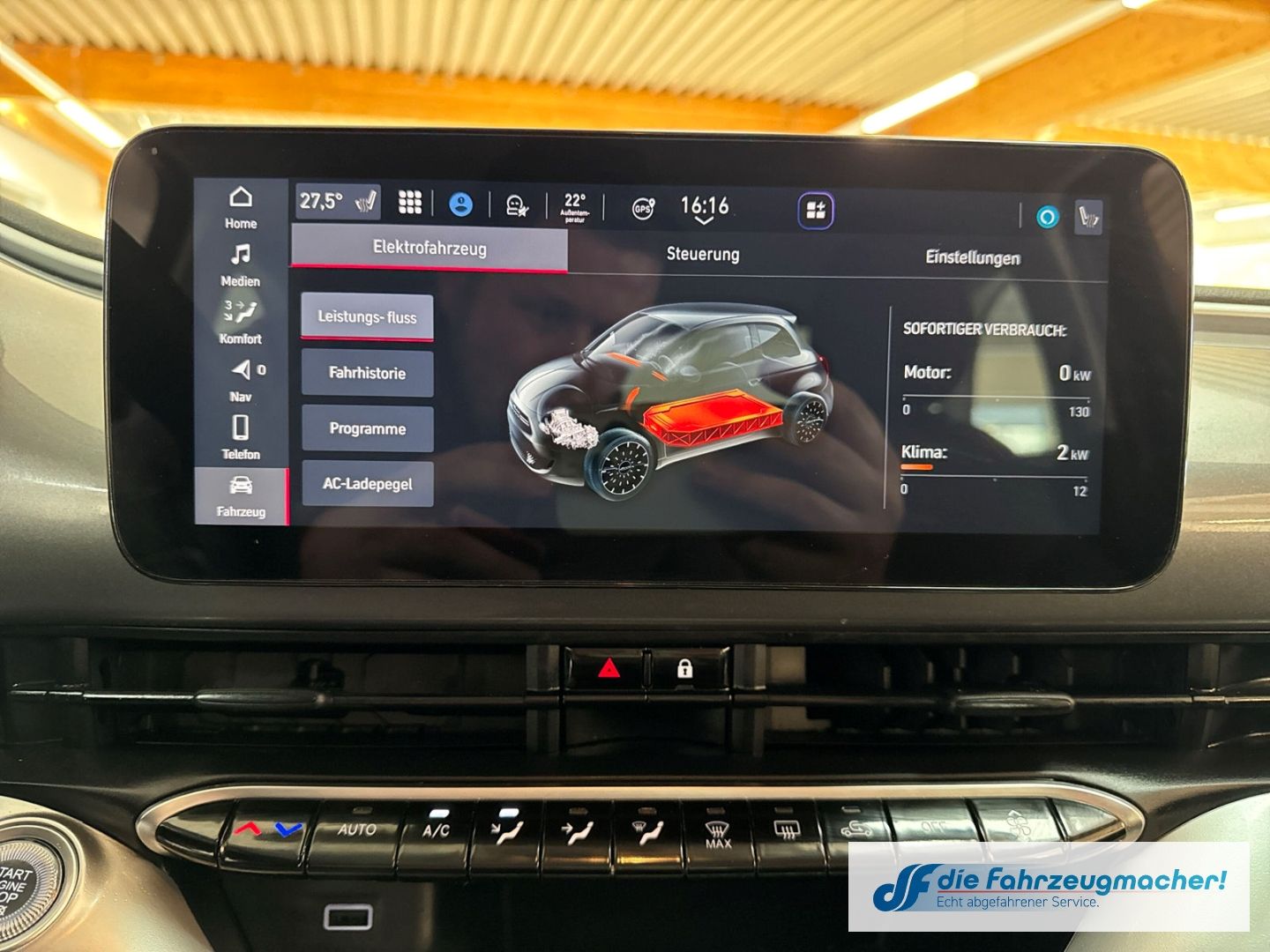 Fahrzeugabbildung Fiat 500 e Icon Navi Memory Sitze Apple CarPlay Andro