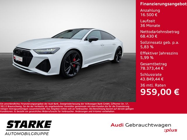 Audi RS 7 Sportback 4.0 TFSI quattro RS-Dynamikpaket 