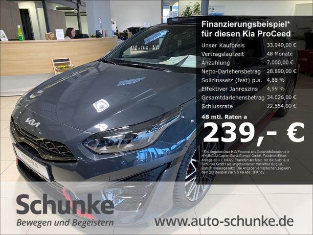 Kia ProCeed GT 1.6 T-GDI EU6d Navi Leder digitales C