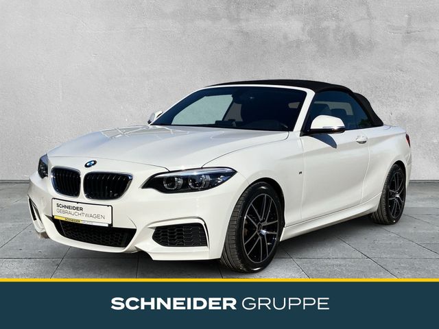 BMW 218 i Cabrio M Sport NAVI+LED+SHZ+KLIMA+TEMPO