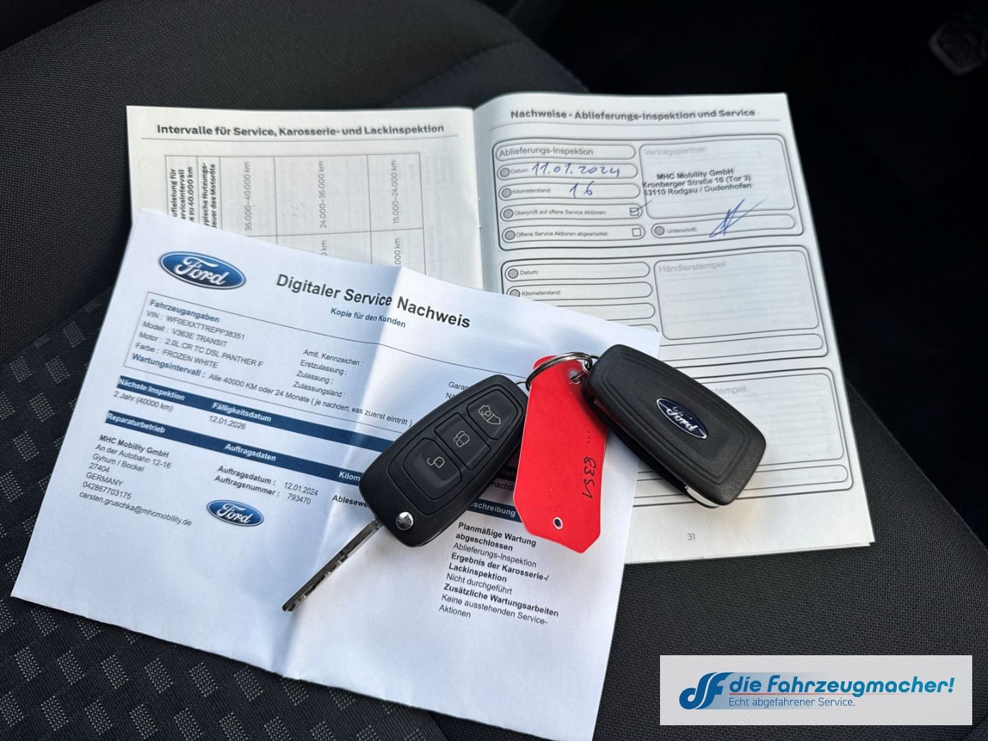 Fahrzeugabbildung Ford Transit Kasten 350 L3H3 Trend Rückfahr DAB Totwi