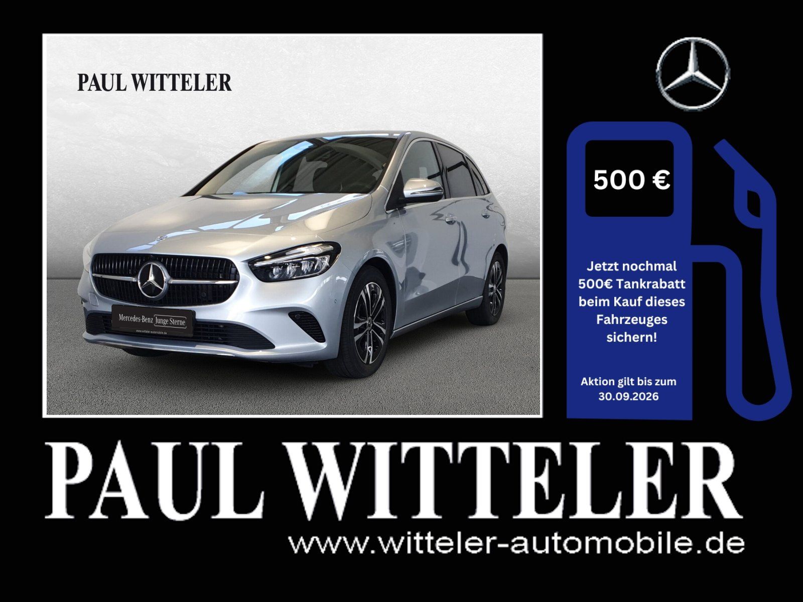 Mercedes-Benz B 180 Progressive LED/Kamera/AHK/Navi/Winter-P.