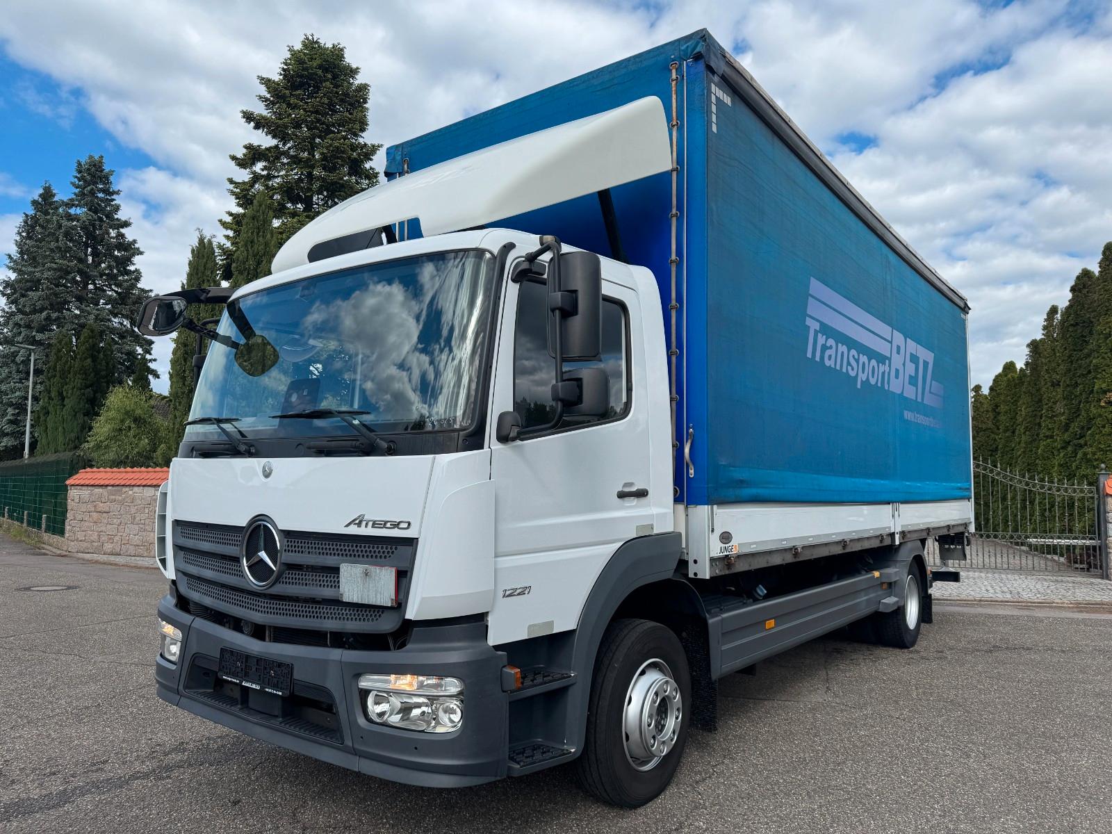 Mercedes-Benz Atego 1221 L Prtische/Plane; LBW 1,5to. Klima