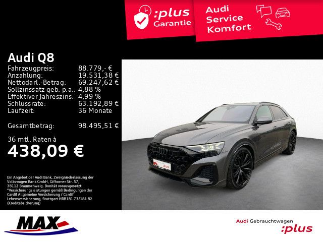 Q8 50 TDI QUATT S LINE MATRIX+RAUTE+AHK+PANO+B&O