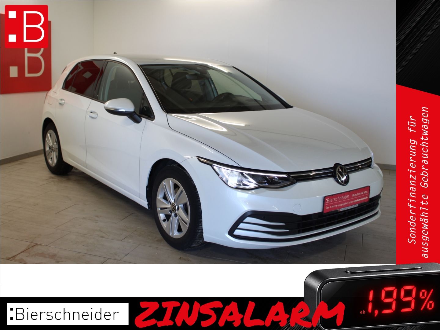 Volkswagen Golf 8 1.5 TSI Life 16 ACC LED STAND HUD H K