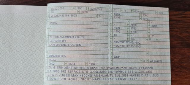 Citroën Jumper 2.0 HDI Pritsche (Doppelkabine) Bild 13