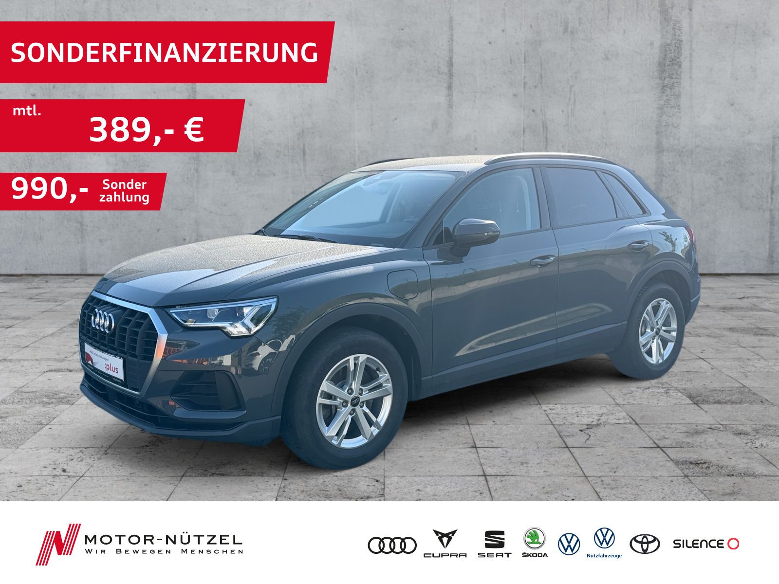 Audi Q3 45 TFSI e S-TRONIC LED+2xPDC+SHZ+LM foto 1