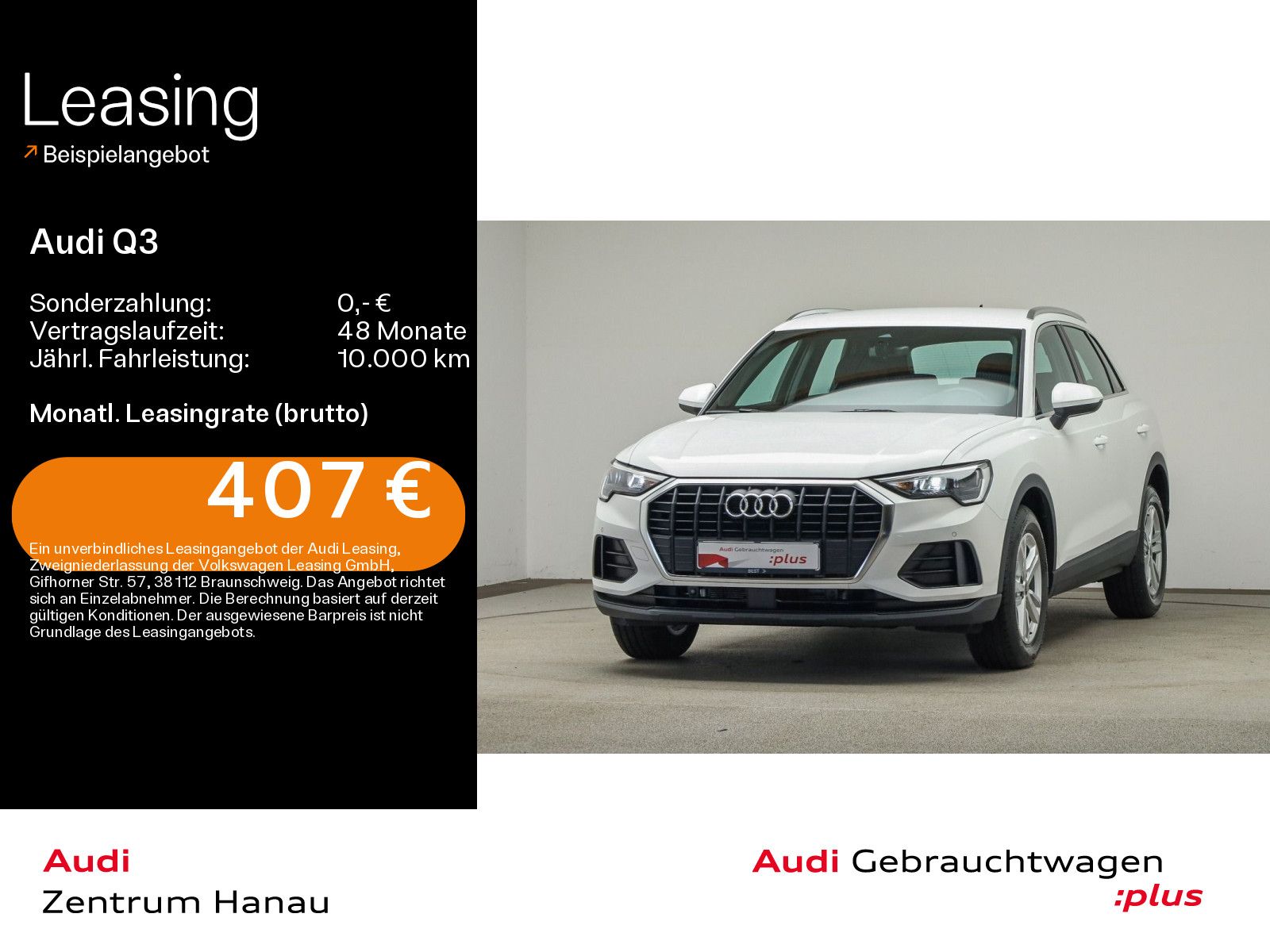 Audi Q3 35 TDI S tronic *LED*NAVI*KAMERA*VIRTUAL*ALU*