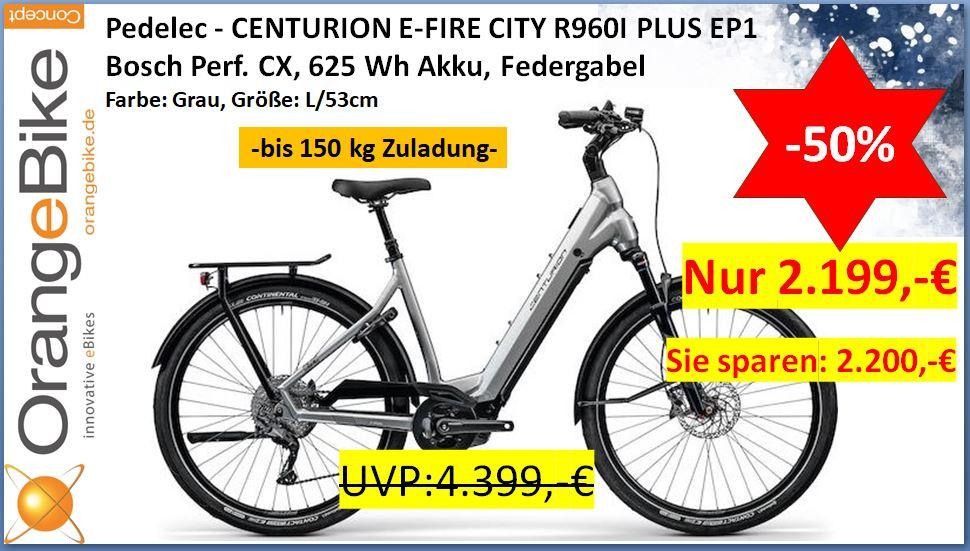 Centurion CENTURION E-FIRE CITY R960I PLUS - statt UVP 439